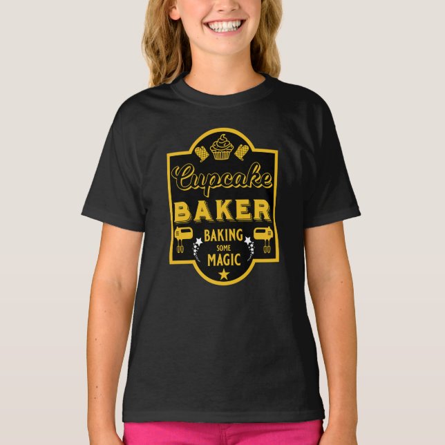 Camiseta Cupcake Master Baker (Frente)