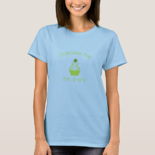 Camiseta Cupcake mim… eu sou irlandês