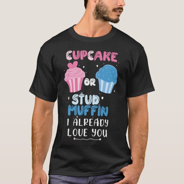 Camiseta Cupcake Ou Muffin Que Eu Já Te Amo Sexo (Frente)