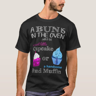Camiseta Cupcake Ou Sexo De Muffin Revela Menino Ou Menina