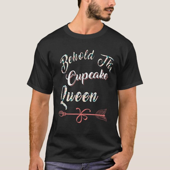 Camiseta Cupcake Rainha Baker Piada (Frente)