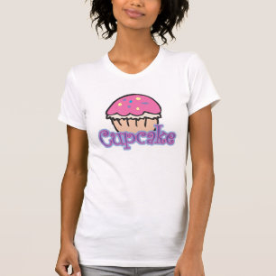 Camiseta Cupcake rosa