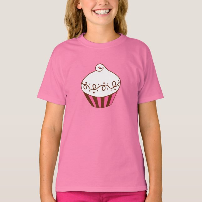 Camiseta Cupcake T-Shirt (Frente)