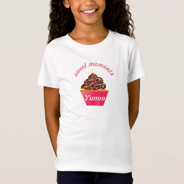 Camiseta Cupcakes (Frente)
