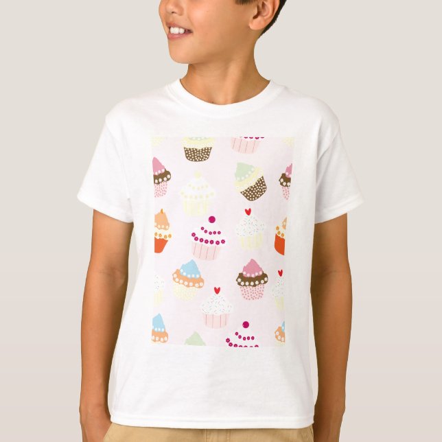 Camiseta Cupcakes (Frente)
