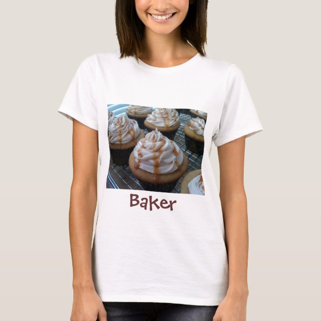 Camiseta Cupcakes/Baking (Frente)