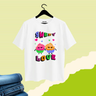 Camiseta Cupcakes bonitos