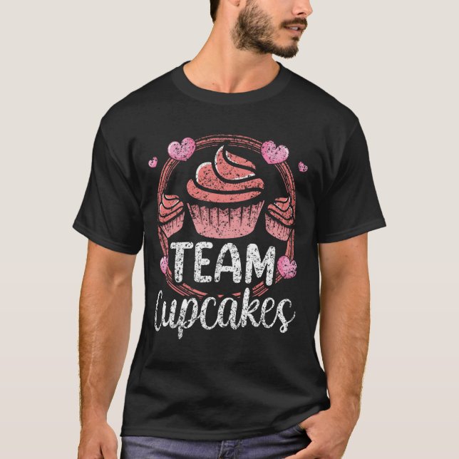 Camiseta Cupcakes da Equipe Comer Cupcake (Frente)