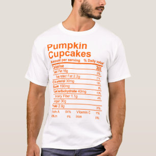 Camiseta Cupcakes de abóbora