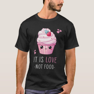 Camiseta Cupcakes de amor Comida Kawaii