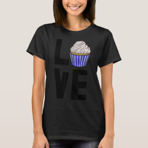Camiseta Cupcakes De Amor Mulheres Fazendo Muffins Amor