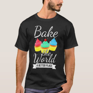 Camiseta Cupcakes Festa de aniversário-pano-de-vidro