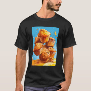 Camiseta Cupcakes Muffins Baking Bakeware Bakers Sweet