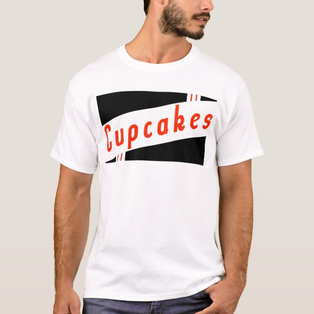 Camiseta cupcakes retrorreflectores (Frente)