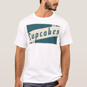 Camiseta cupcakes retros
