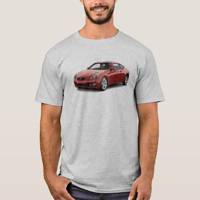 Camiseta Cupé da génese de Hyu rachado (Frente)