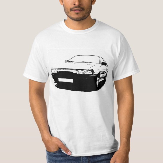 Camiseta Cupé da GT do Corolla AE86 (Frente)