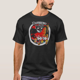 Camiseta Cuphead Mugman Don't Deal with The Devil 2017