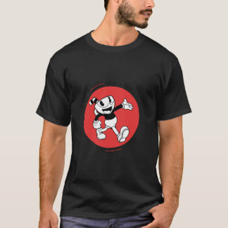 Camiseta Cuphead Não lida com o diabo clássico