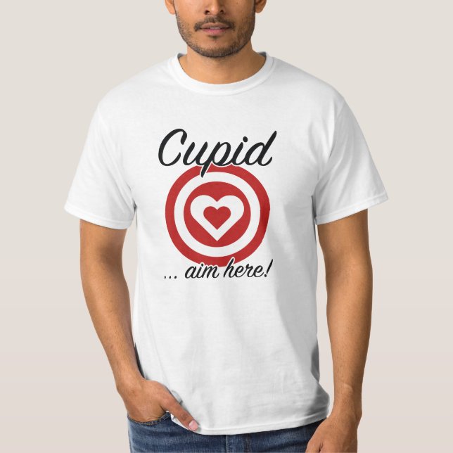 Camiseta Cupid Aim Aqui (Frente)
