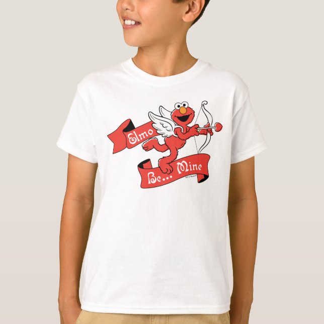 Camiseta Cupid do Namorados Elmo (Frente)