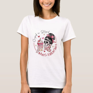 Camiseta Cupid Is Stupid T-Shirt – Anti-Valentine’s Day Fun