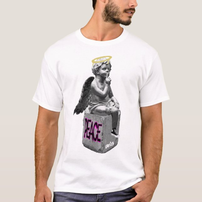 Camiseta Cupid Peace Boy (Frente)