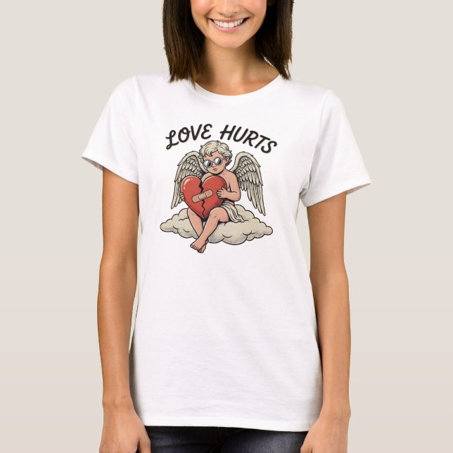 Camiseta Cúpido Anjo O Amor Magoa (Frente)