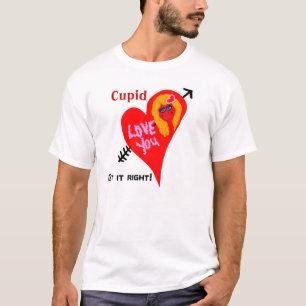 Camiseta Cupido - Arrancar a Loura do Coração Vermelho