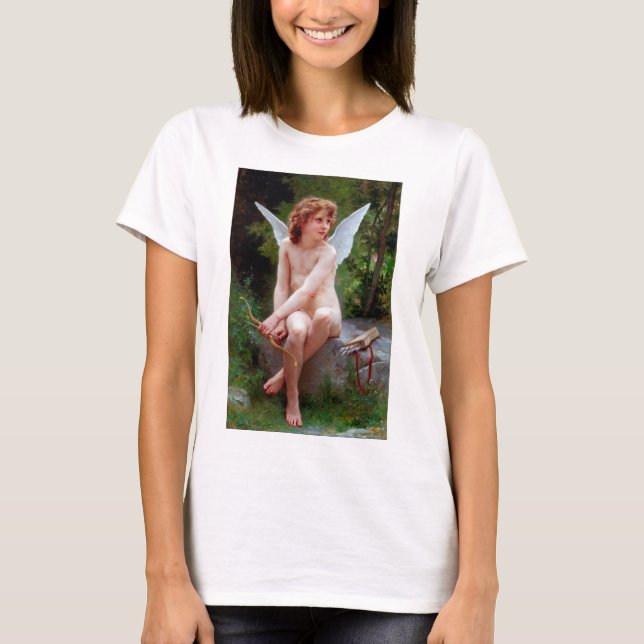 Camiseta Cupido, Bouguereau (Frente)
