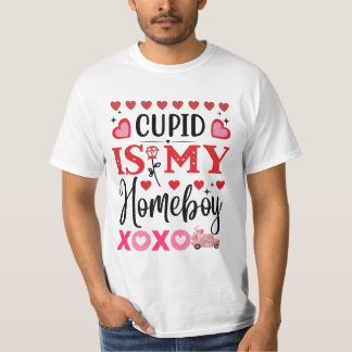 Camiseta Cupido É Meu Menino De Casa, A Tendência Romântica