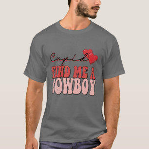 Camiseta Cupido Me Encontra Um Namorados Engraçado.