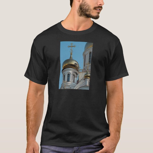 Camiseta Cupola ortodoxa russa (Frente)