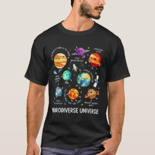 Camiseta Cúpula de Consciência do Autismo do Planeta Univer
