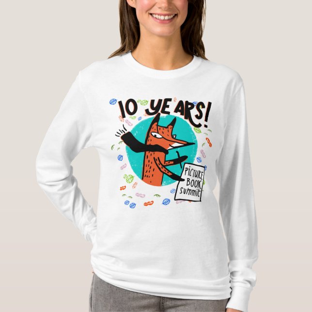 Camiseta Cúpula do Livro de Imagens 10 anos TURQ (Frente)