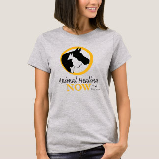Camiseta Cura de animais agora T-Shirt feminina