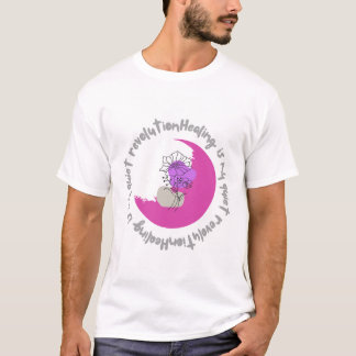 Camiseta Cura É Minha Revolução Silenciosa – Citação Empode
