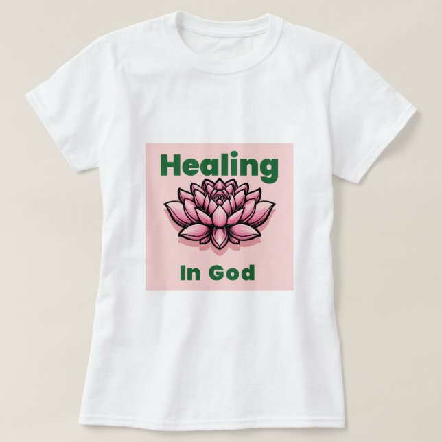 Camiseta CURA EM DEUS (Frente do Design)