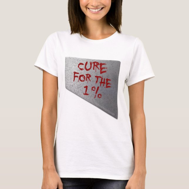 Camiseta Cura para 1% (Frente)