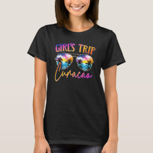 Camiseta Curacao 2022 Caribe Girls Trip Sunglass Summer G