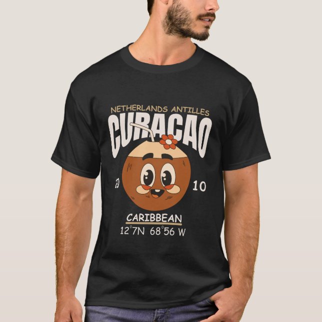 Camiseta Curaçao Caribe Holandês  (Frente)