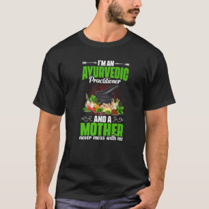 Camiseta Curação De Medicina Natural Para Uma Mãe Ayurvedic