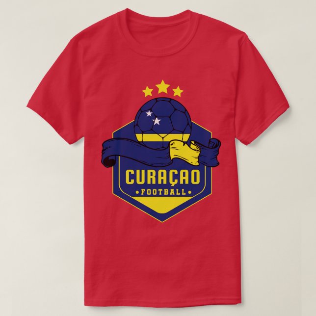 Camiseta Curacao Futebol (Frente do Design)