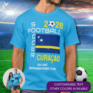 Camiseta CURAÇAO KORSOU CURACAO Futebol Soccer 2026