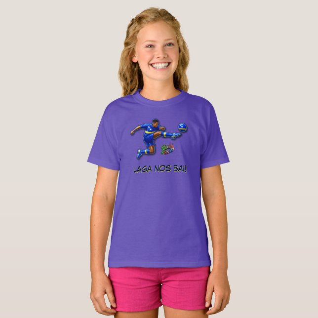 Camiseta Curaçao Vamos Lá (Frente Completa)