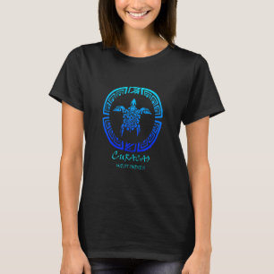 Camiseta Curacao West Indies Vintage Retro Turtle Va