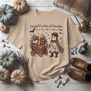 Camiseta Curadoria Selecionada de Curiosidades Fantasma e A