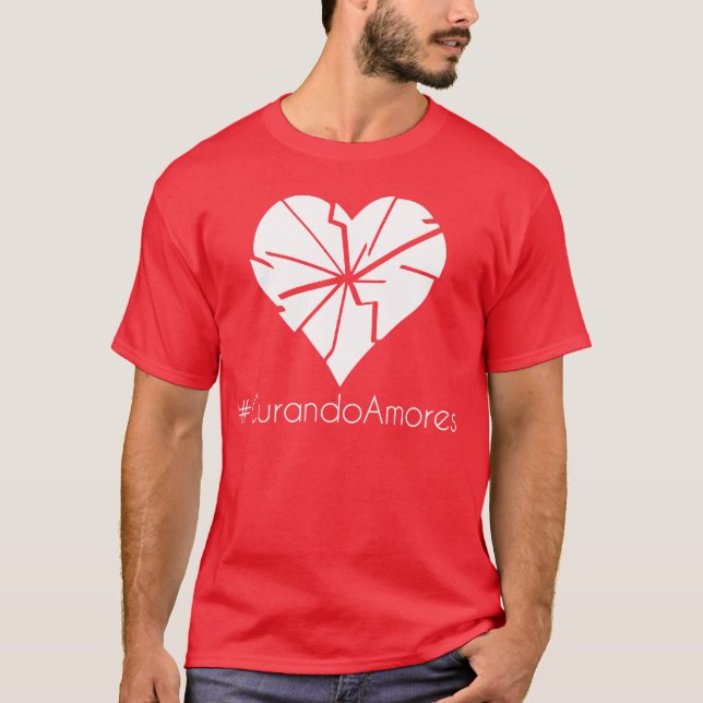 Camiseta Curando Amores grandioso (Frente)