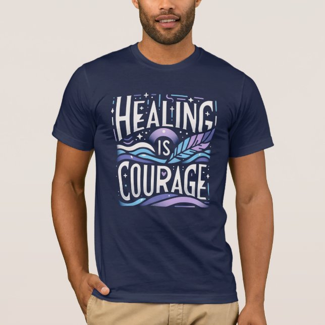 Camiseta Curar é coragem (Frente)