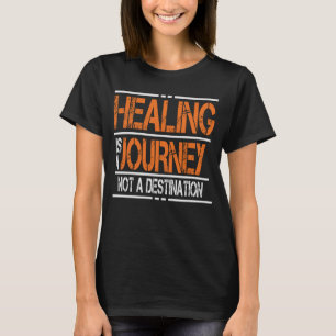 Camiseta Curar É Uma Viagem, Não Um Destino